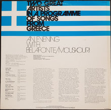 Load image into Gallery viewer, Nana Mouskouri - An Evening With Belafonte / Mouskouri