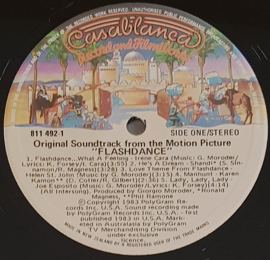 O.S.T. - Flashdance Soundtrack From The Motion Picture – Vicious Sloth ...