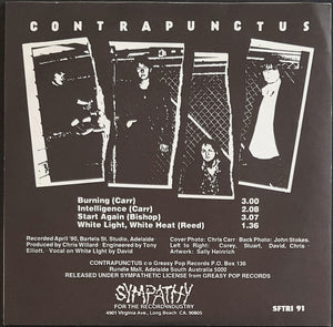 Contrapunctus - Burning - Green Vinyl