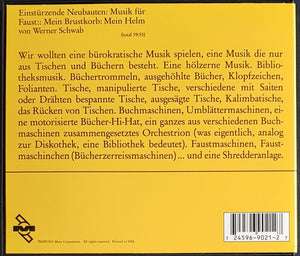 Einsturzende Neubauten - Faustmusik