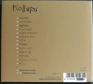 Einsturzende Neubauten - Kollaps