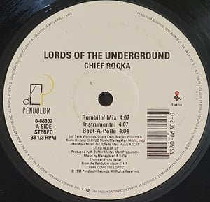 Lords Of The Underground - Chief Rocka