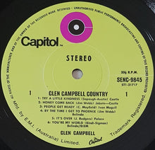 Load image into Gallery viewer, Campbell, Glen - Glen Campbell Country