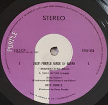 Load image into Gallery viewer, Deep Purple - Made In Japan