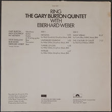 Load image into Gallery viewer, Burton, Gary - Quintet With Eberhard Weber - Ring
