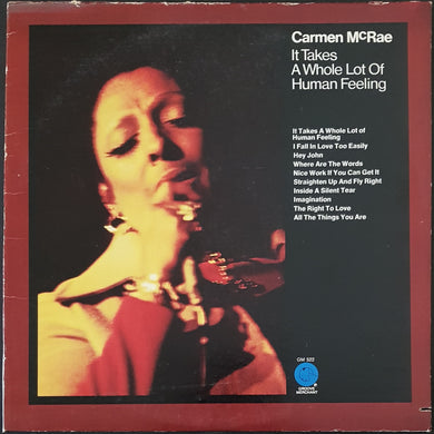 McRae, Carmen - It Takes A Whole Lot Of Human Feeling