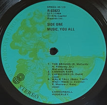 Load image into Gallery viewer, Cannonball Adderley - Music, You All