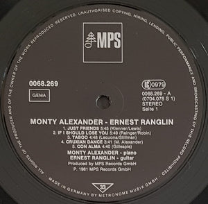 Alexander, Monty - Monty Alexander - Ernest Ranglin