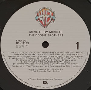 Doobie Brothers - Minute By Minute