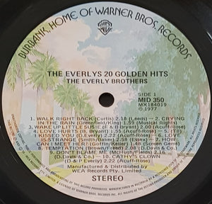 Everly Brothers - The Everlys 20 Golden Hits