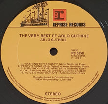 Load image into Gallery viewer, Guthrie, Arlo - The Very Best Of Arlo Guthrie