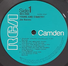 Load image into Gallery viewer, Reeves, Jim - Young And Country