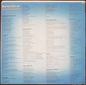 Warren Zevon - Bad Luck Streak In Dancing School