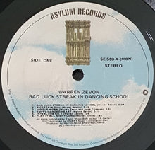Load image into Gallery viewer, Warren Zevon - Bad Luck Streak In Dancing School