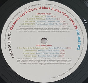 V/A - Can You Dig It? "The Music And Politics Of Black Action Films 1968-75 Volume Two"
