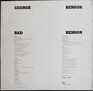 Benson, George - Bad Benson