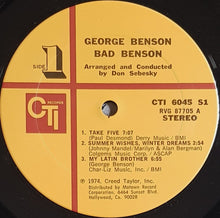 Load image into Gallery viewer, Benson, George - Bad Benson