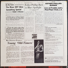 Load image into Gallery viewer, Phillips, Esther - Burnin&#39; (Live At Freddie Jett&#39;s Pied Piper, L.A.)