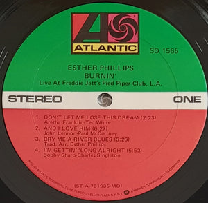 Phillips, Esther - Burnin' (Live At Freddie Jett's Pied Piper, L.A.)