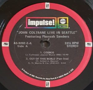Coltrane, John - Featuring Pharoah Sanders - Live In Seattle