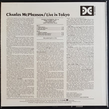 Load image into Gallery viewer, McPherson, Charles - Live In Tokyo