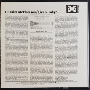 McPherson, Charles - Live In Tokyo