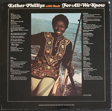 Load image into Gallery viewer, Phillips, Esther - With Beck - For All We Know