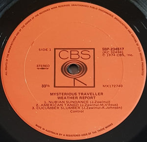 Weather Report - Mysterious Traveller