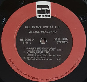 Evans, Bill - Live At The Village Vanguard