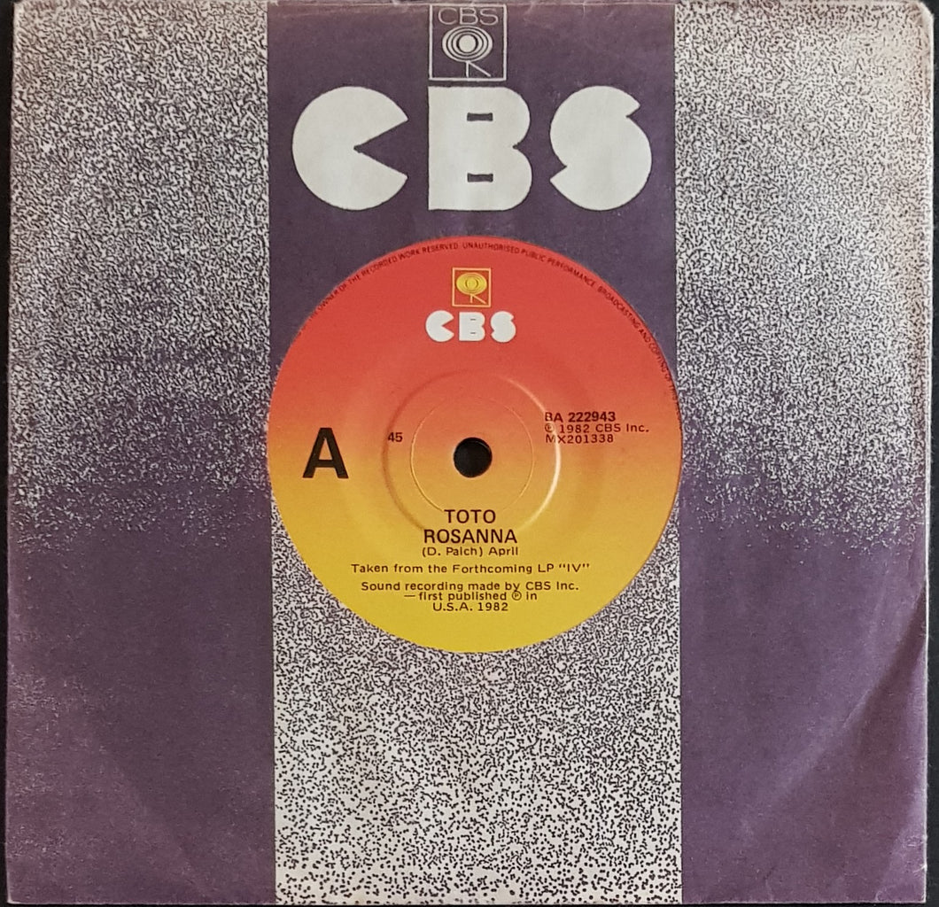 Toto - Rosanna