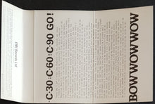 Load image into Gallery viewer, Bow Wow Wow - C.30 C.60 C.90 Go!