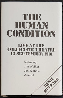 Human Condition - Live At The Collegiate Theatre 13 September 1981