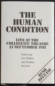 Human Condition - Live At The Collegiate Theatre 13 September 1981