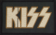 Load image into Gallery viewer, Kiss - Gold Kiss Logo Patch