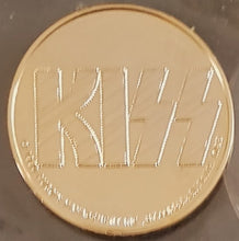 Load image into Gallery viewer, Kiss - 1980 Australian Gold Coloured Tour Souvenir Coin