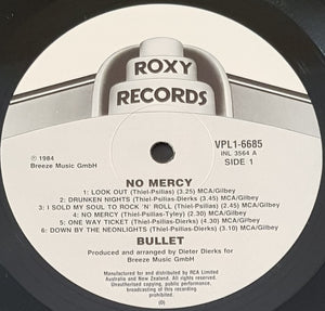 Bullet (German Metal) - No Mercy