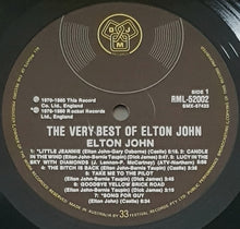 Load image into Gallery viewer, Elton John - The Very Best Of Elton John