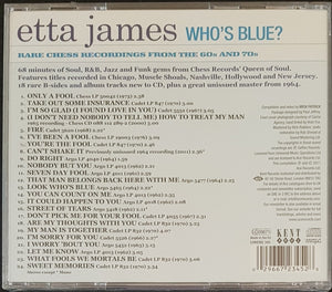 James, Etta - Who's Blue? Rare Chess Recordings Of The 60s & 70s