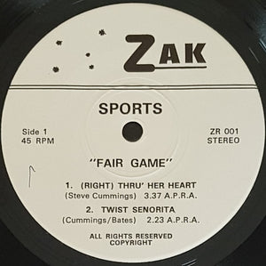 Sports - "Fair Game"