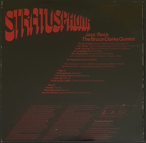 Bruce Clarke Jazz Quintet - Stratusphunk