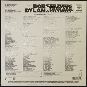 Bob Dylan - The Times They Are A-Changin' - 180gr Vinyl