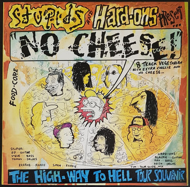 Hard Ons - No Cheese! - Yellow Vinyl