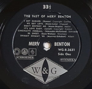 Benton, Merv - The Best Of Merv Benton