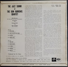 Load image into Gallery viewer, Burrows, Don - The Jazz Sound Of The Don Burrows Quartet