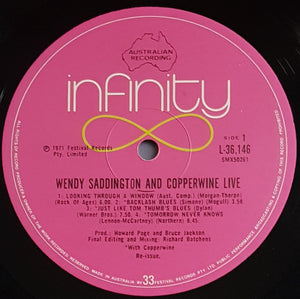 Wendy Saddington & The Copperwine - Looking Through A Window