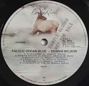 Wilson, Dennis (Beach Boys)- Pacific Ocean Blue