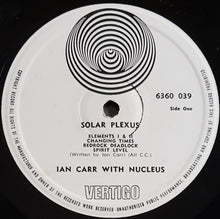 Load image into Gallery viewer, Carr, Ian - With Nucleus - Solar Plexus