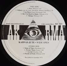 Load image into Gallery viewer, Kahvas Jute - Wide Open - 180gr Vinyl