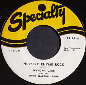 Carr, Wynona - And The Bumps Blackwell Band - Please Mr. Jailer
