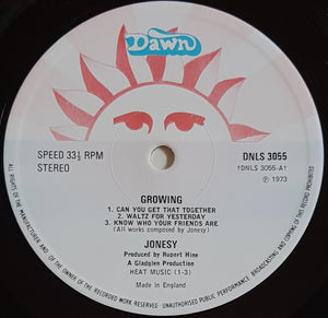 Jonesy - Growing
